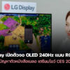 251223 lg display 240hz rgb stripe oled
