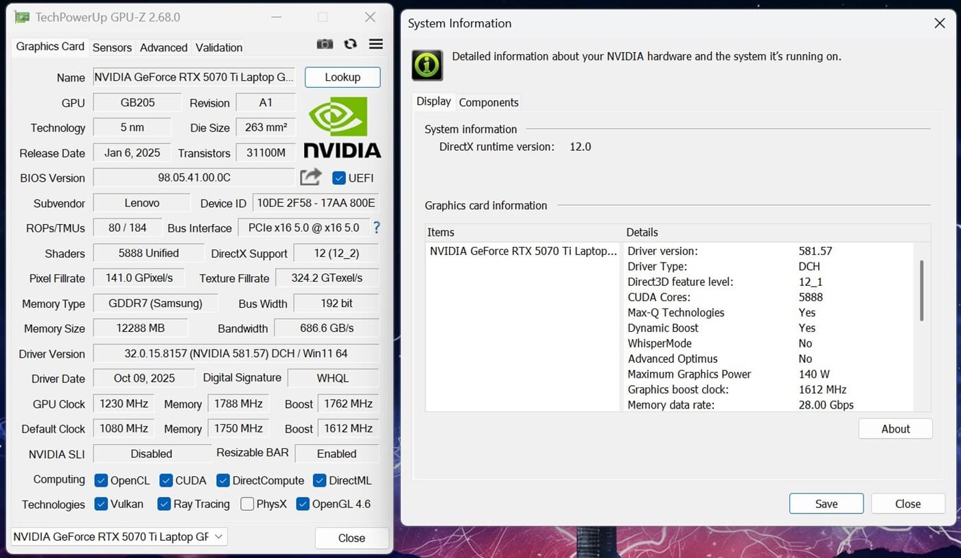 Lenovo Legion Pro 7 16IAX10H