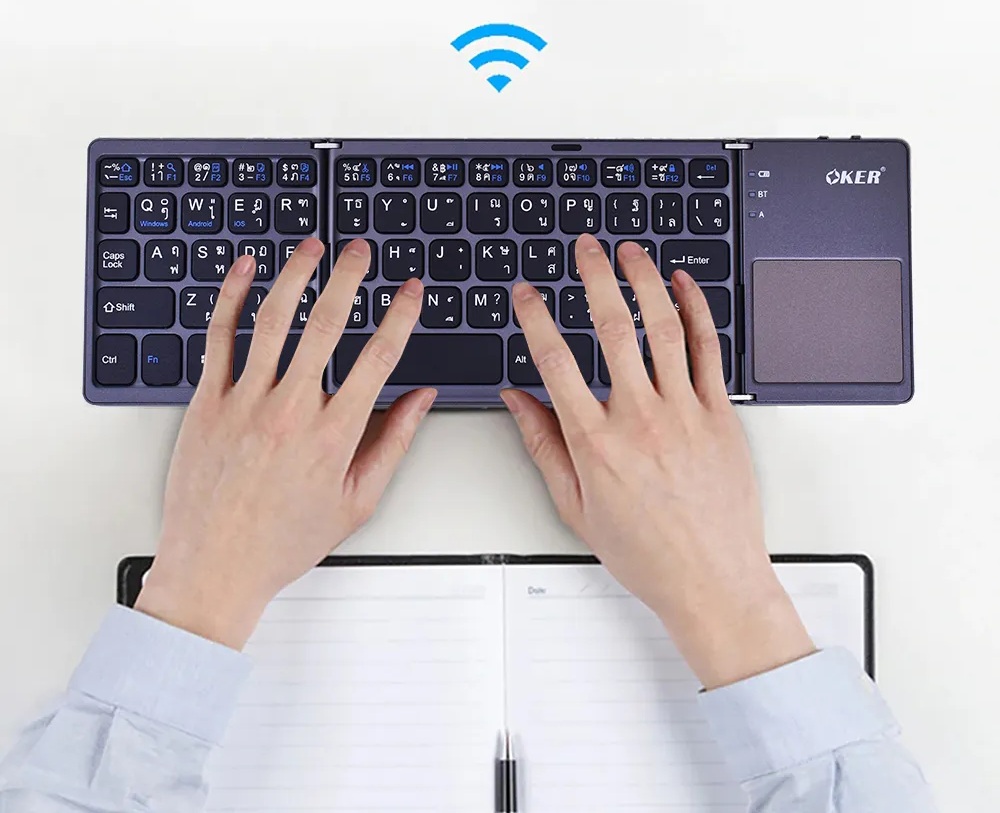 คีย์บอร์ดไร้สาย