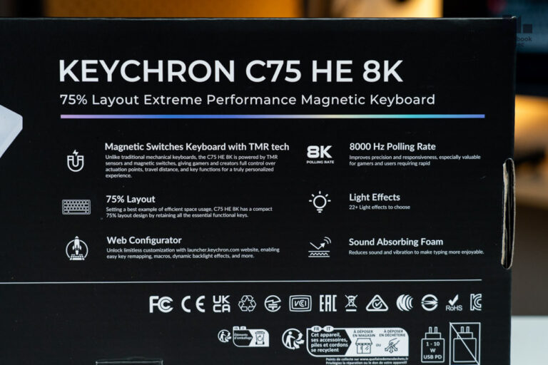 รีวิว Keychron C75 TMR 8K เล่นเกมดีเกมเมอร์ถูกใจ ทำงานเวิร์ค