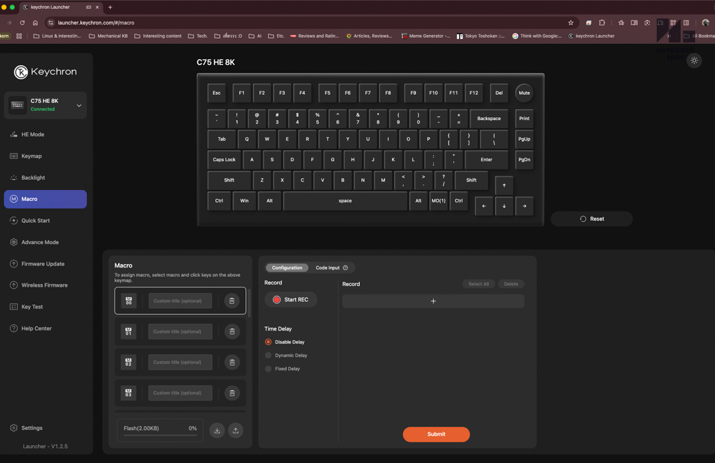 Keychron C75 Launcher 10