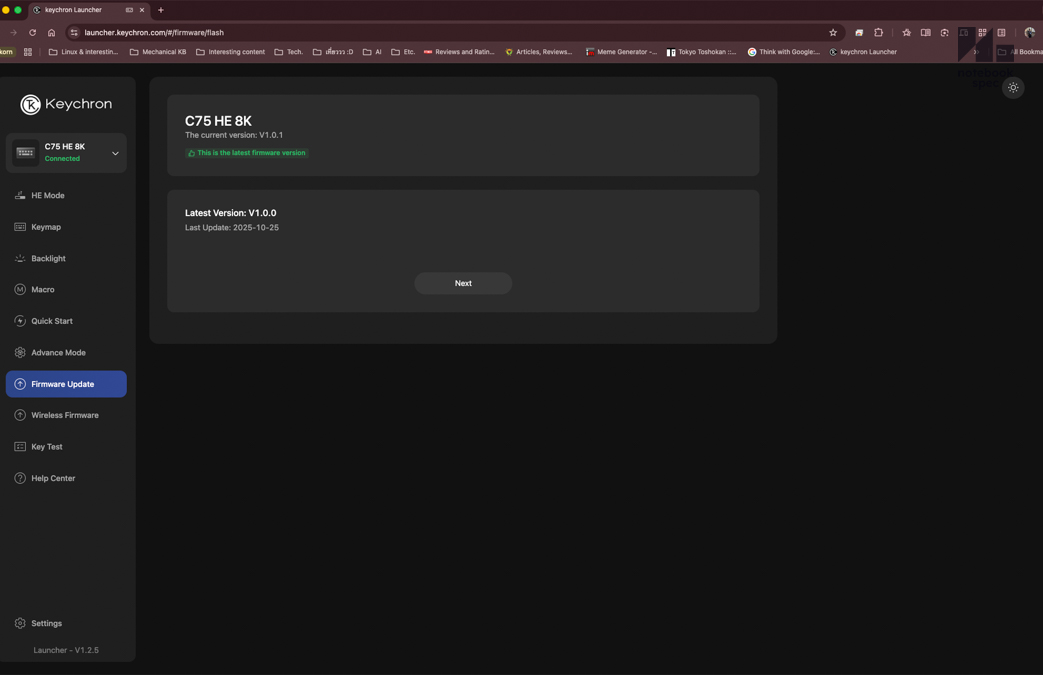 Keychron C75 Launcher 13