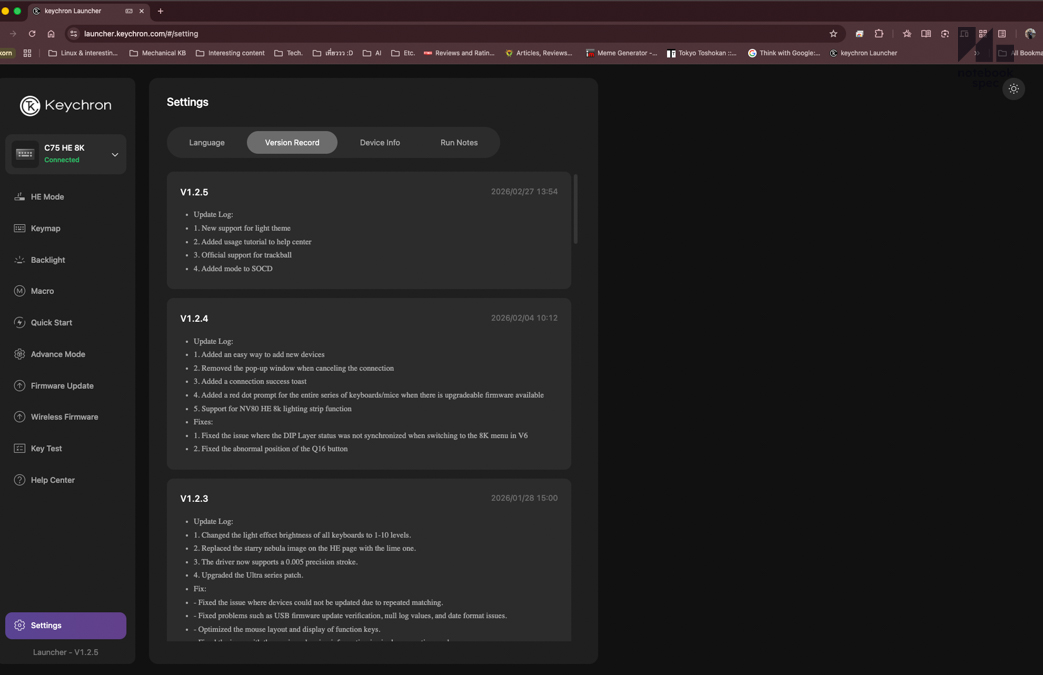 Keychron C75 Launcher 17