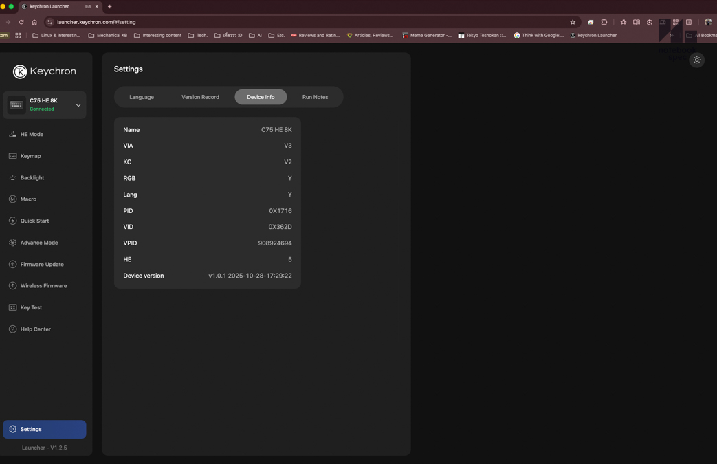 Keychron C75 Launcher 18