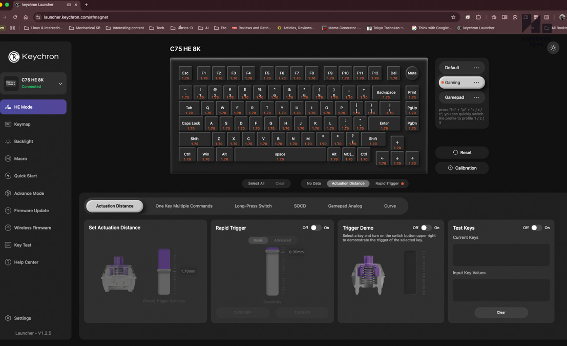 Keychron C75 Launcher 2