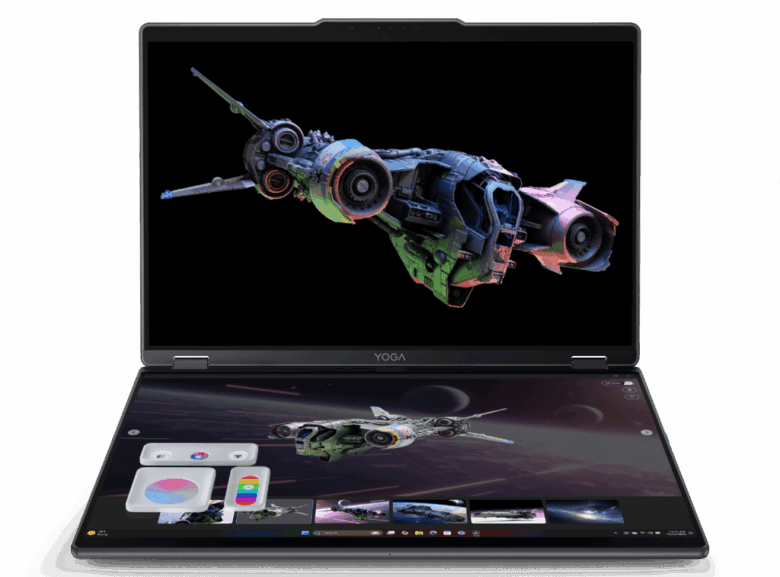 Yoga Book Pro 3D with Snap on pad