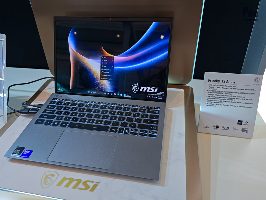 โน๊ตบุ๊ค MSI