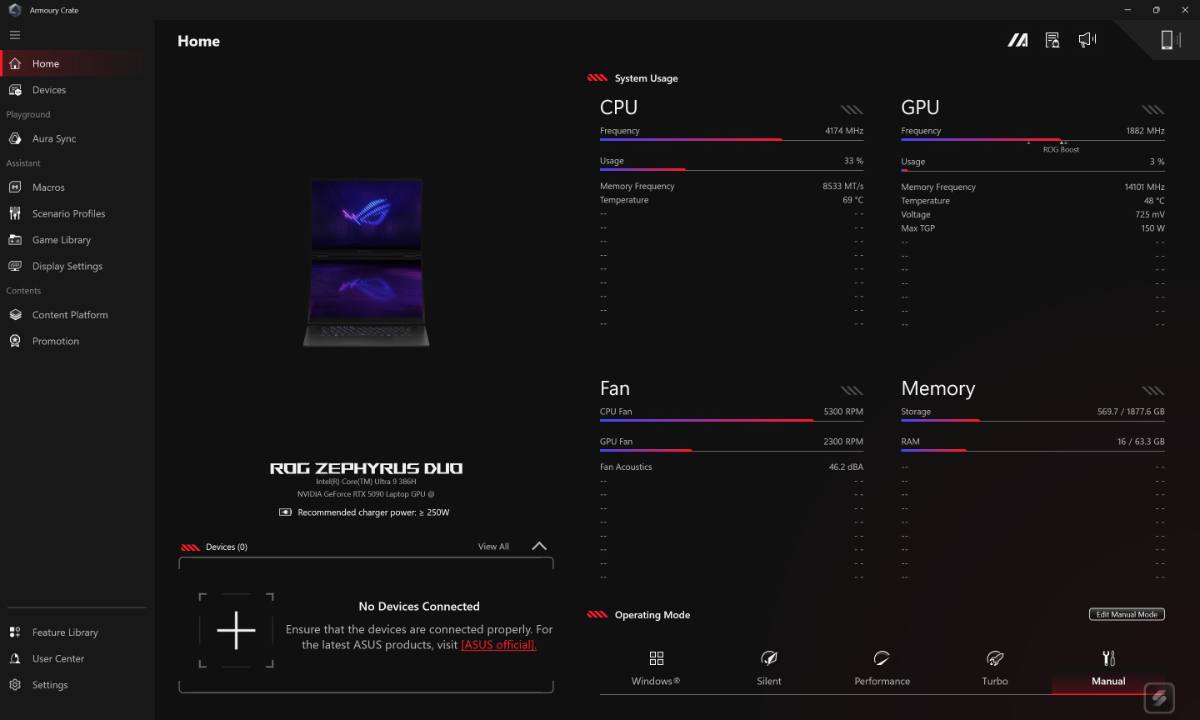 ASUS ROG Zephyrus Duo GX651