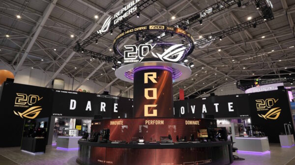 ROG Computex booth