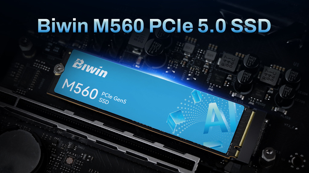 1.Pic Biwin M560 PCIe 5.0 SSD Next Generation Storage