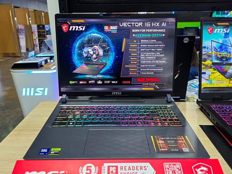 เกมมิ่งโน้ตบุ๊ก Commart UltraForce