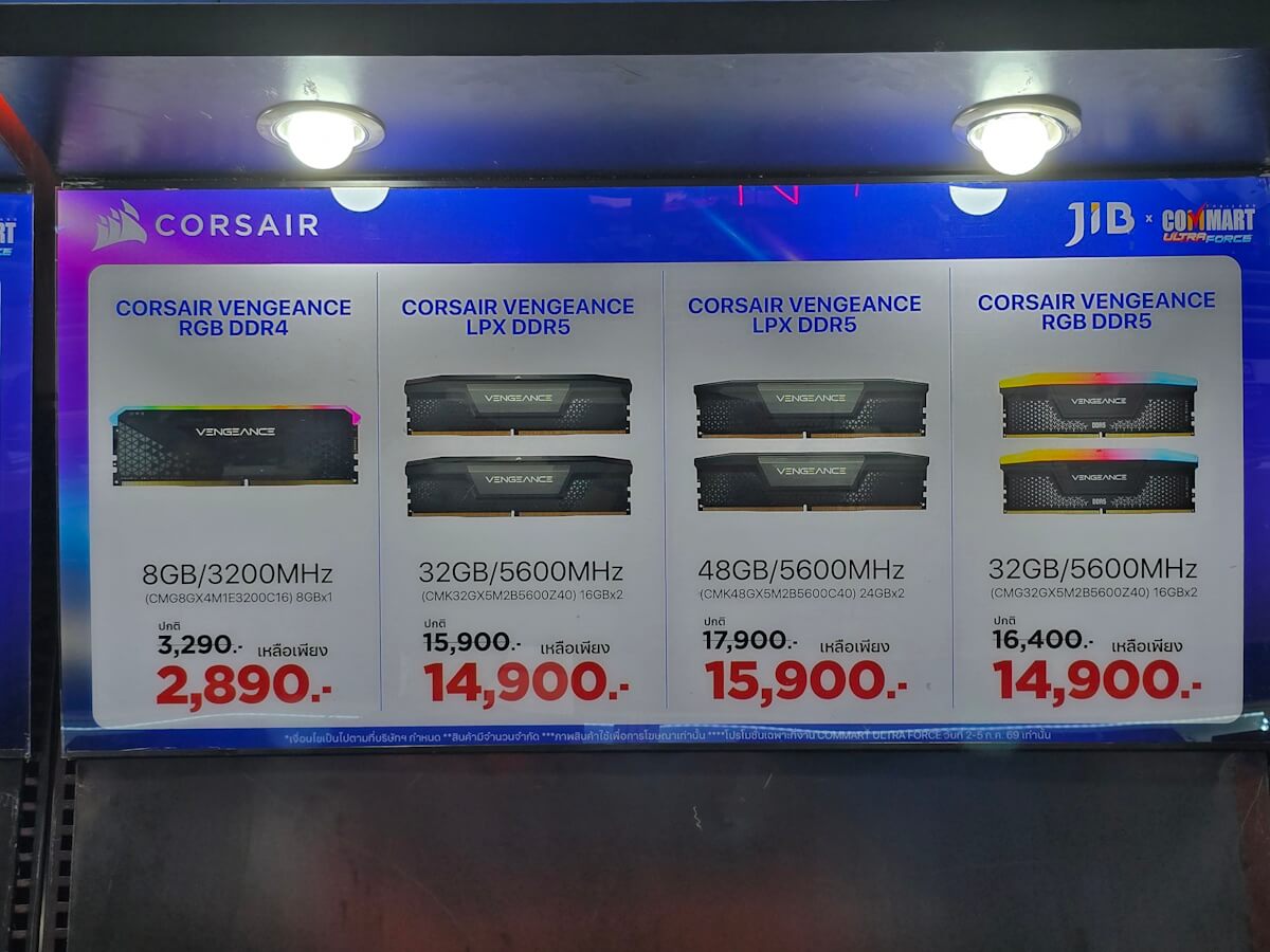 ราคาแรม โปรโมชั่น