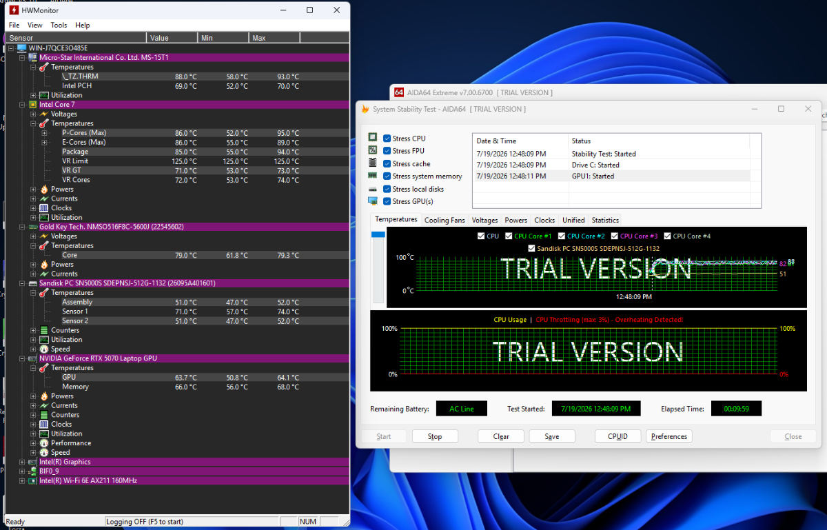 MSI Cyborg 15 Max C2W