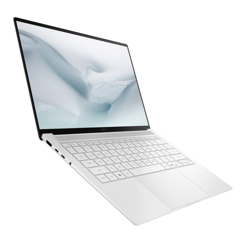 Zenbook S14 UX5406AA Product photo 3W Scandinavian White 12
