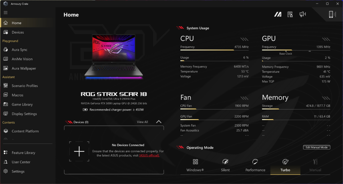 ASUS ROG Strix SCAR 18 G835LXG