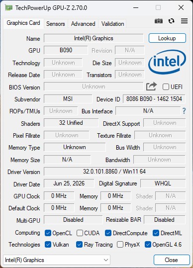 MSI Modern 16S AI+ G3M