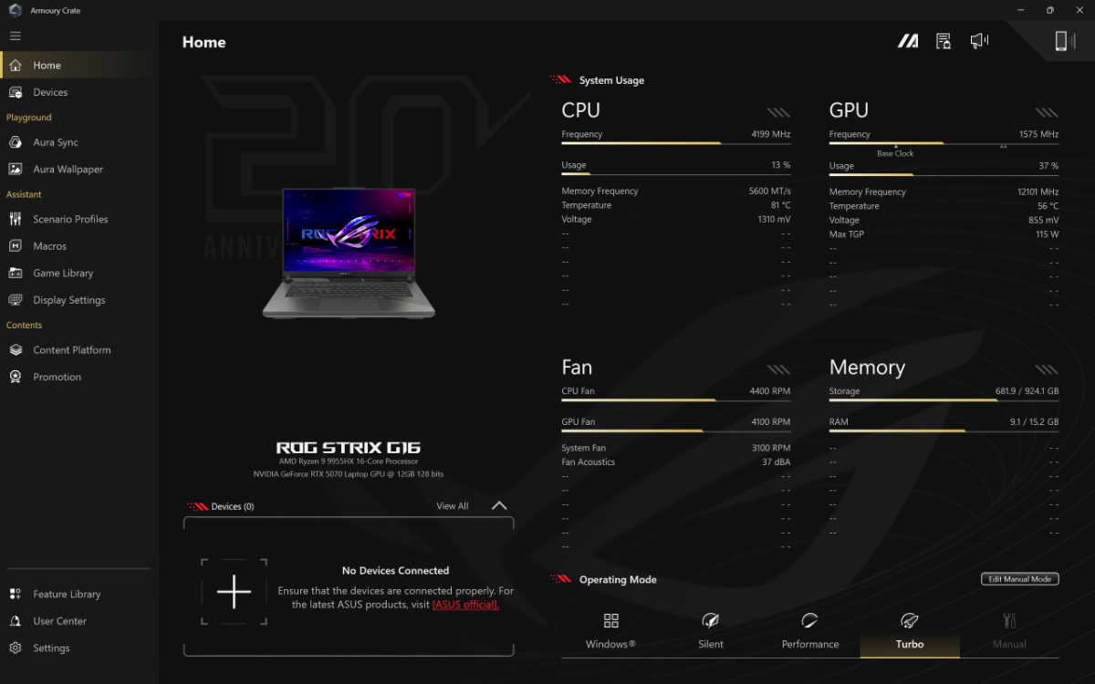 ASUS ROG Strix G16 G614FP