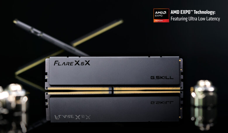 G.SKILL เปิดตัวหน่วยความจำ DDR5 ซีรีส์ Flare X5X พร้อมเทคโนโลยี AMD EXPO™ ชูจุดเด่นความหน่วงต่ำเป็นพิเศษ (Ultra Low Latency)