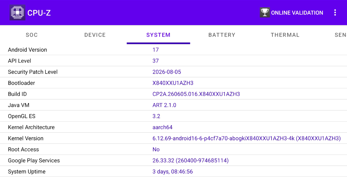 Screenshot 20260914 215827 CPU Z