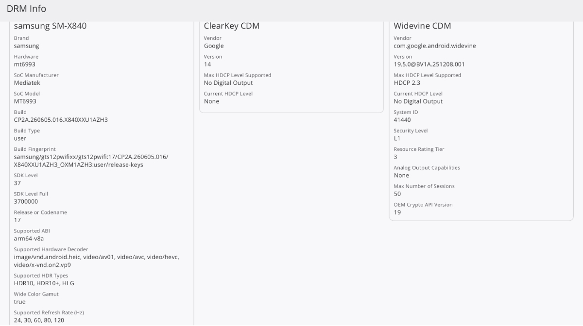 Samsung Galaxy Tab S12+