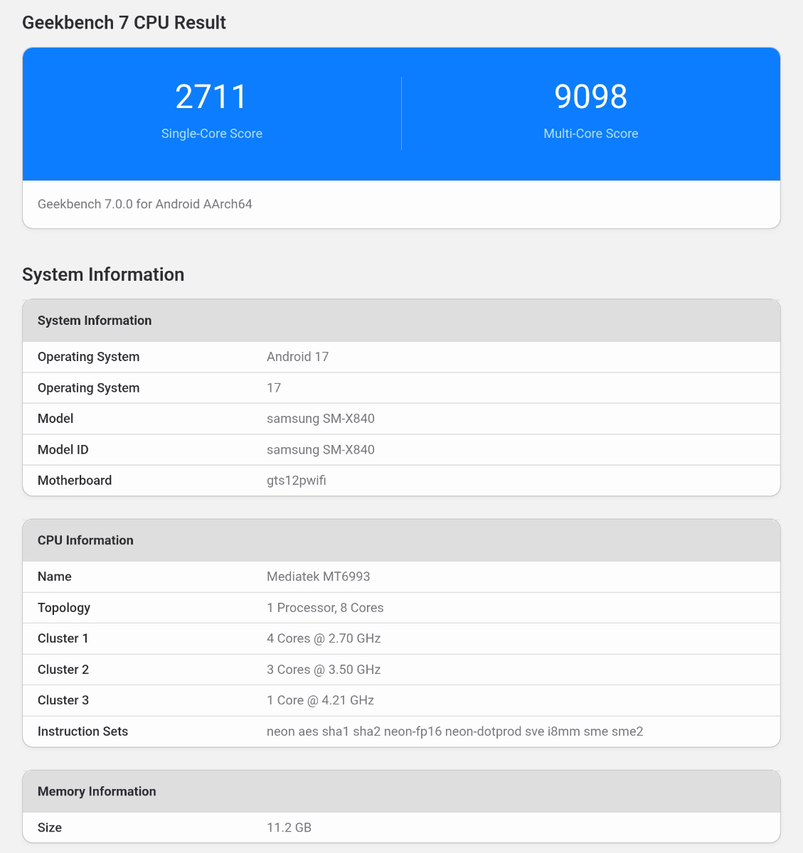 Screenshot 20260915 213813 Geekbench 7