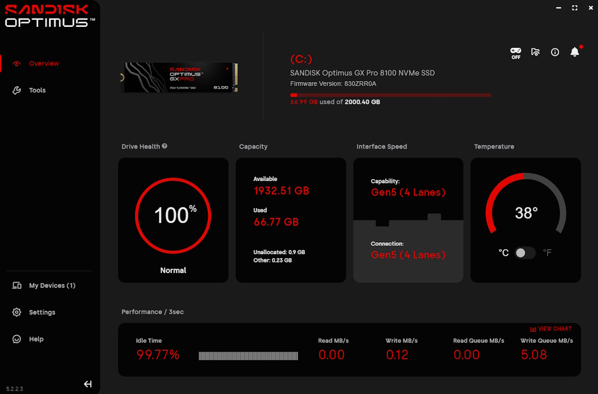 SANDISK Optimus