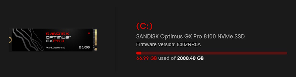 SANDISK Optimus