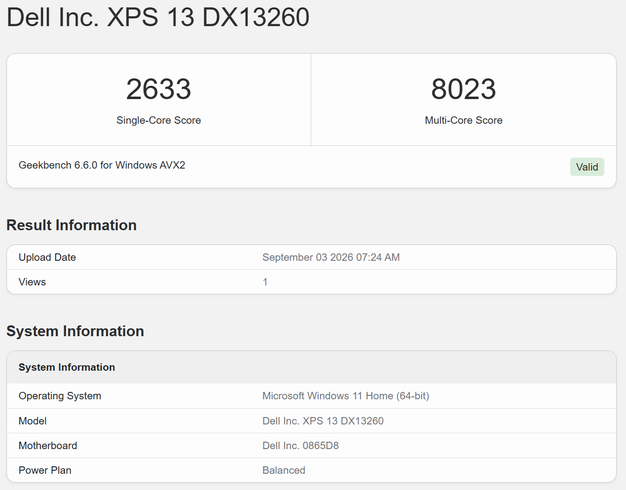 Geekbench 6