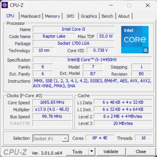ASUS TUF Gaming F16 FX608JHI