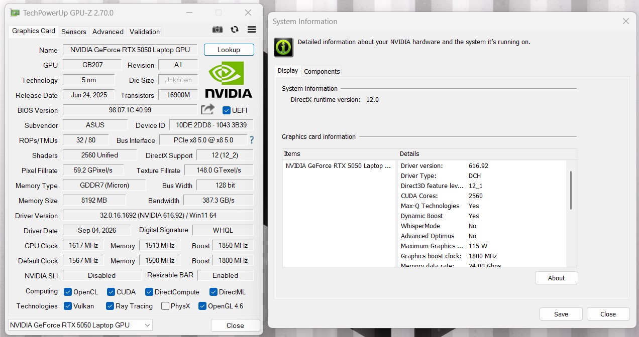 ASUS TUF Gaming F16 FX608JHI