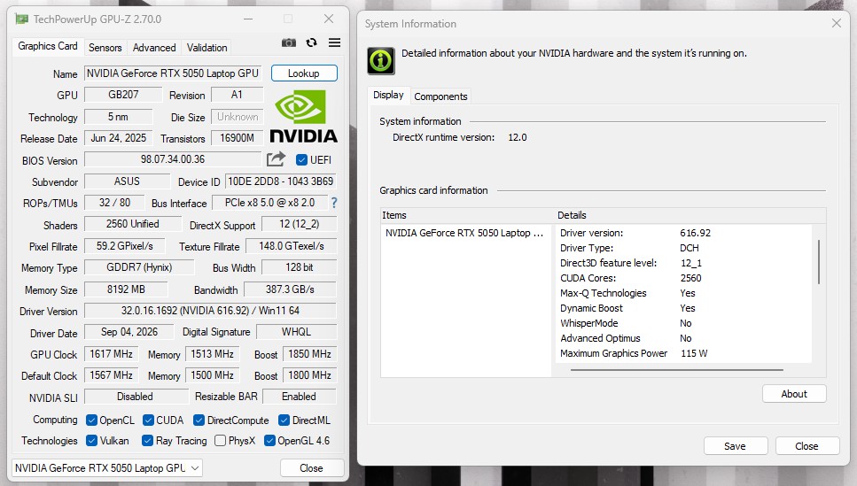ASUS TUF Gaming A16 FA608UHI